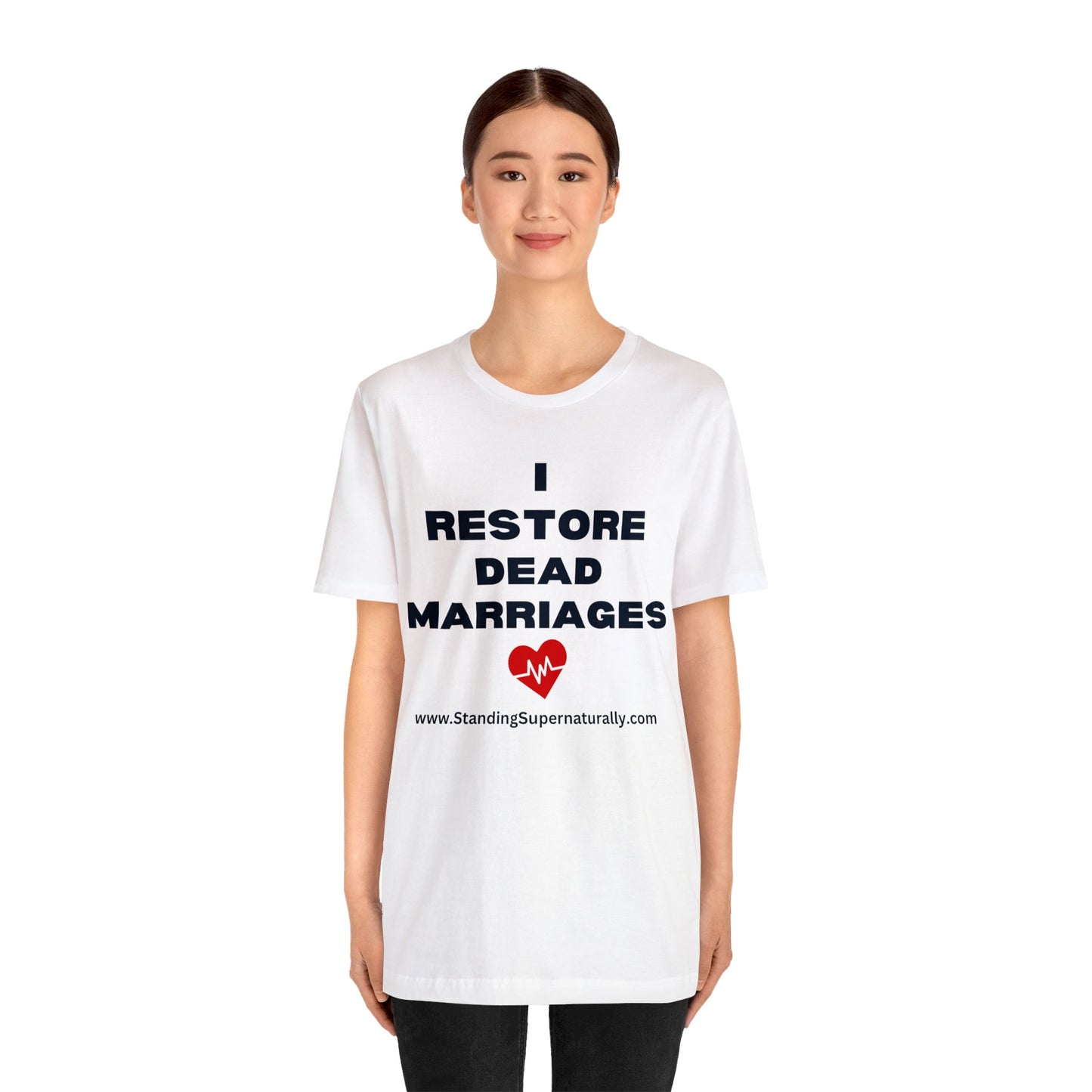 I Restore Dead Marriages - T shirt (White)
