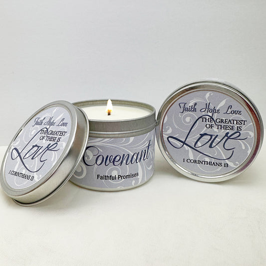 Covenant - 6oz Tin Candle