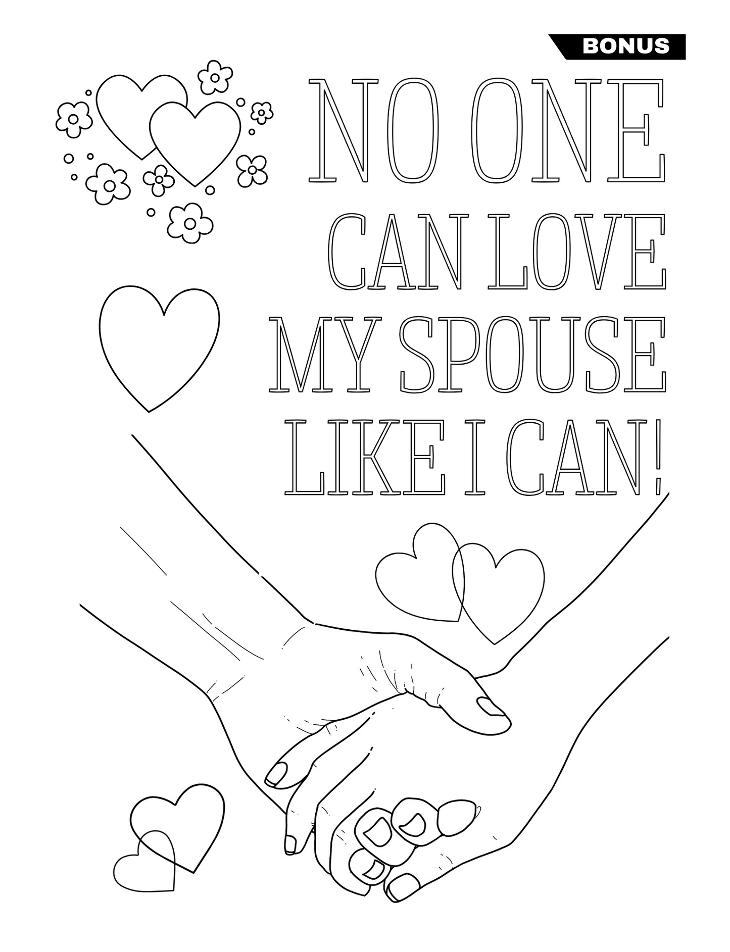 Coloring Your Stand For Marriage Restoration- Coloring Book