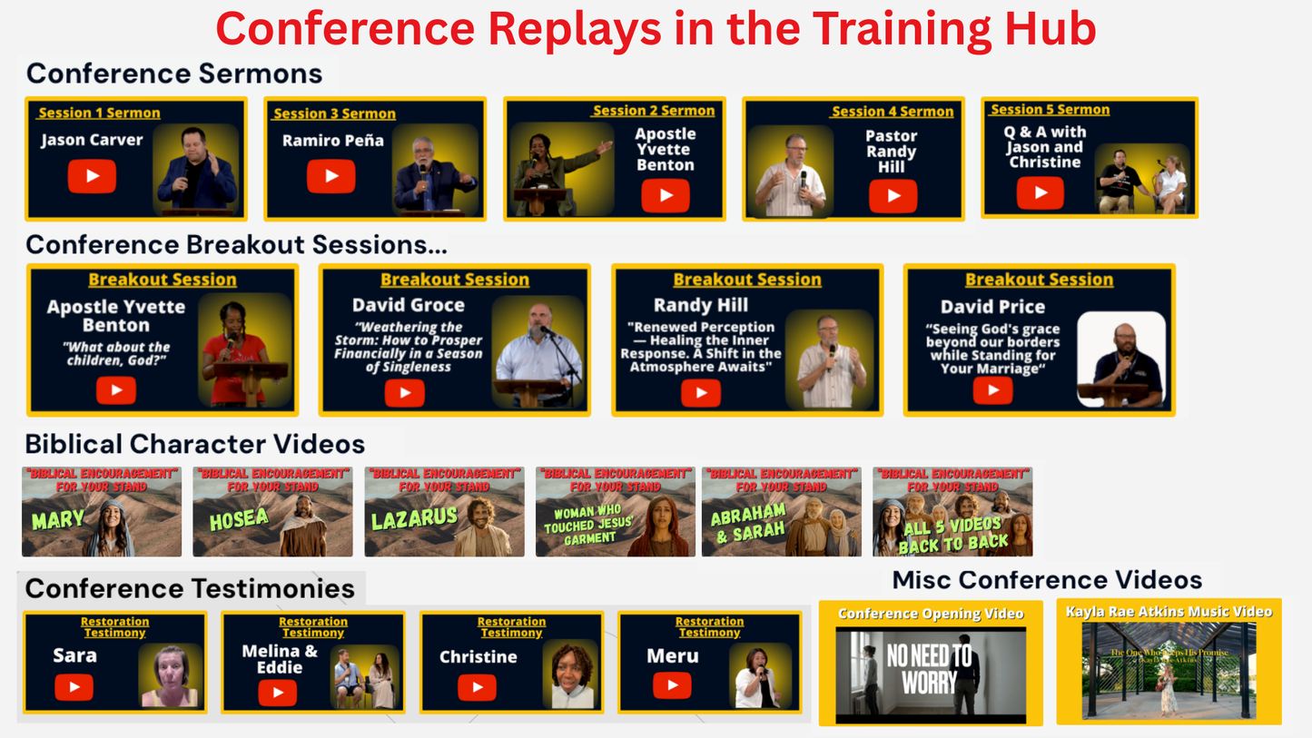 Standing For Marriage Conference 2025 - Digital Conference Pack