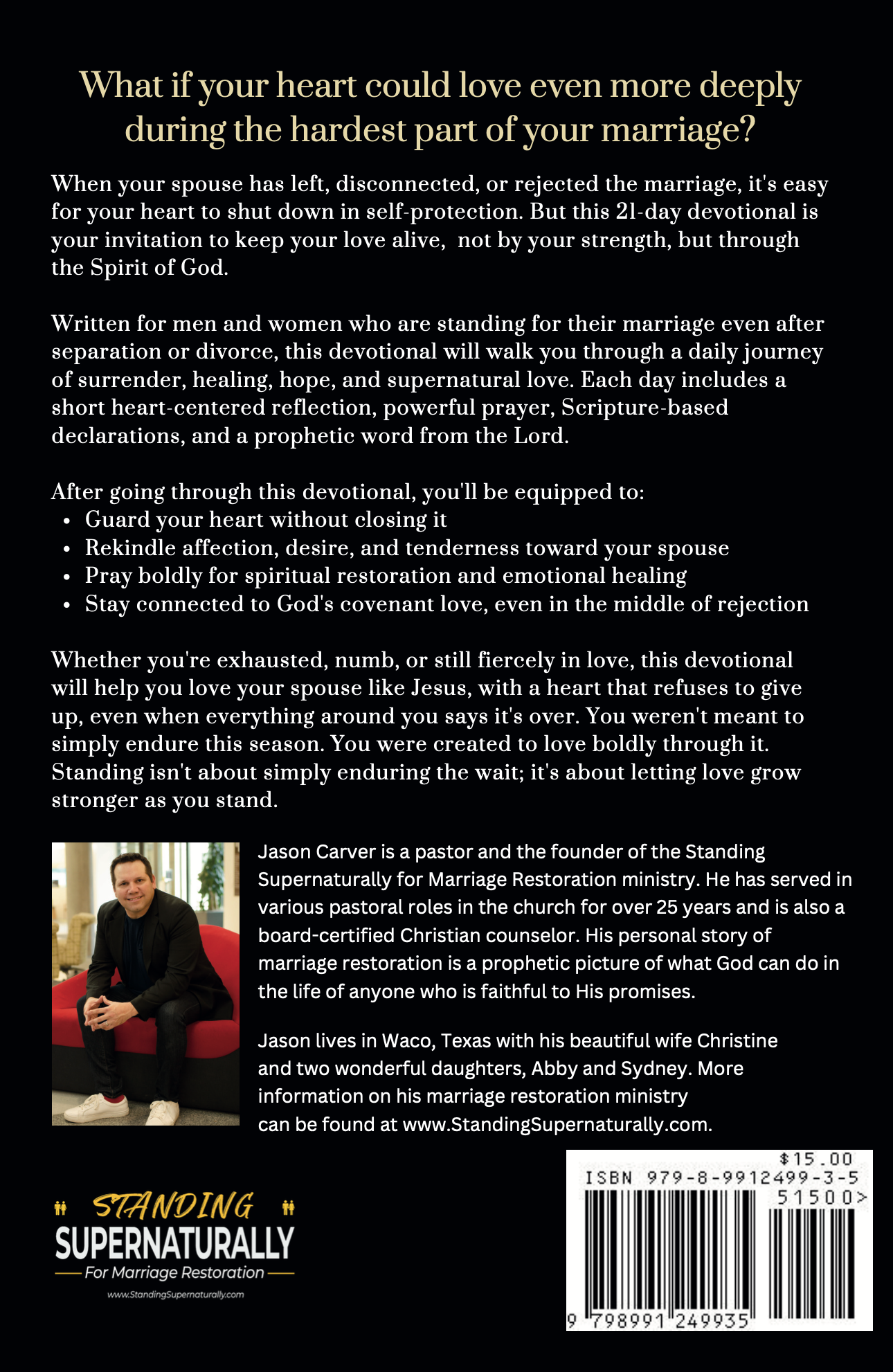 Rekindling Love for Your Spouse as You Stand for Restoration