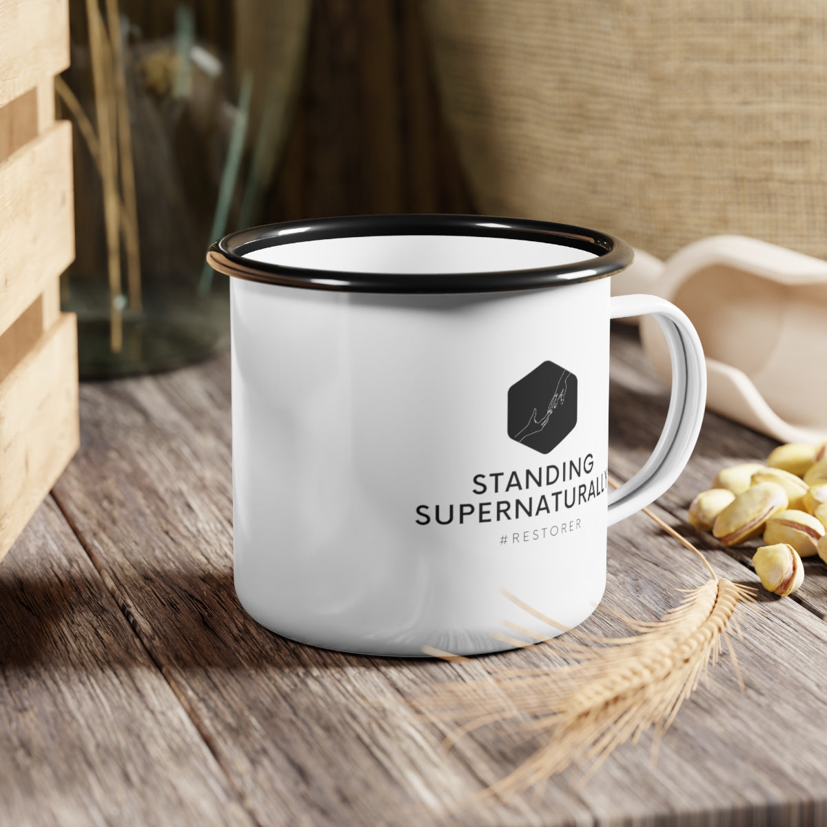 "Standing Supernaturally" - Small Camp Mug