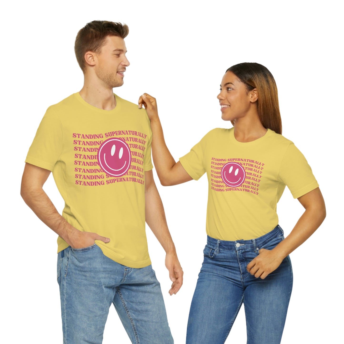 "Smiley" T-Shirt (White, Black, & Yellow Available)