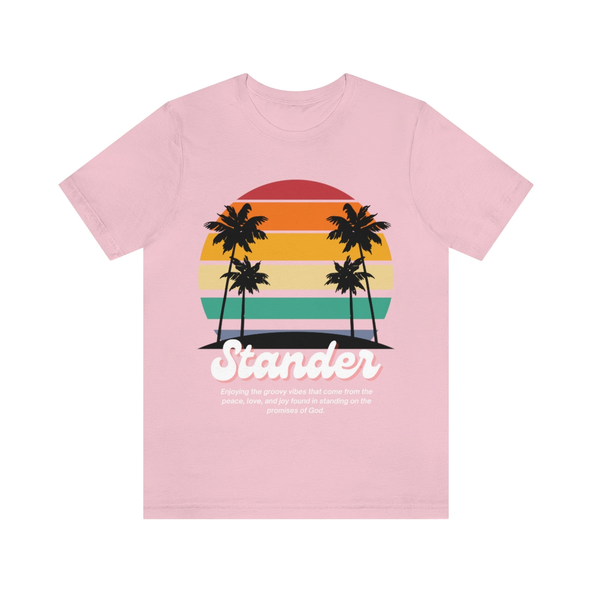 "Groovy Stander" T-Shirt (Aqua, Black & Pink Available)