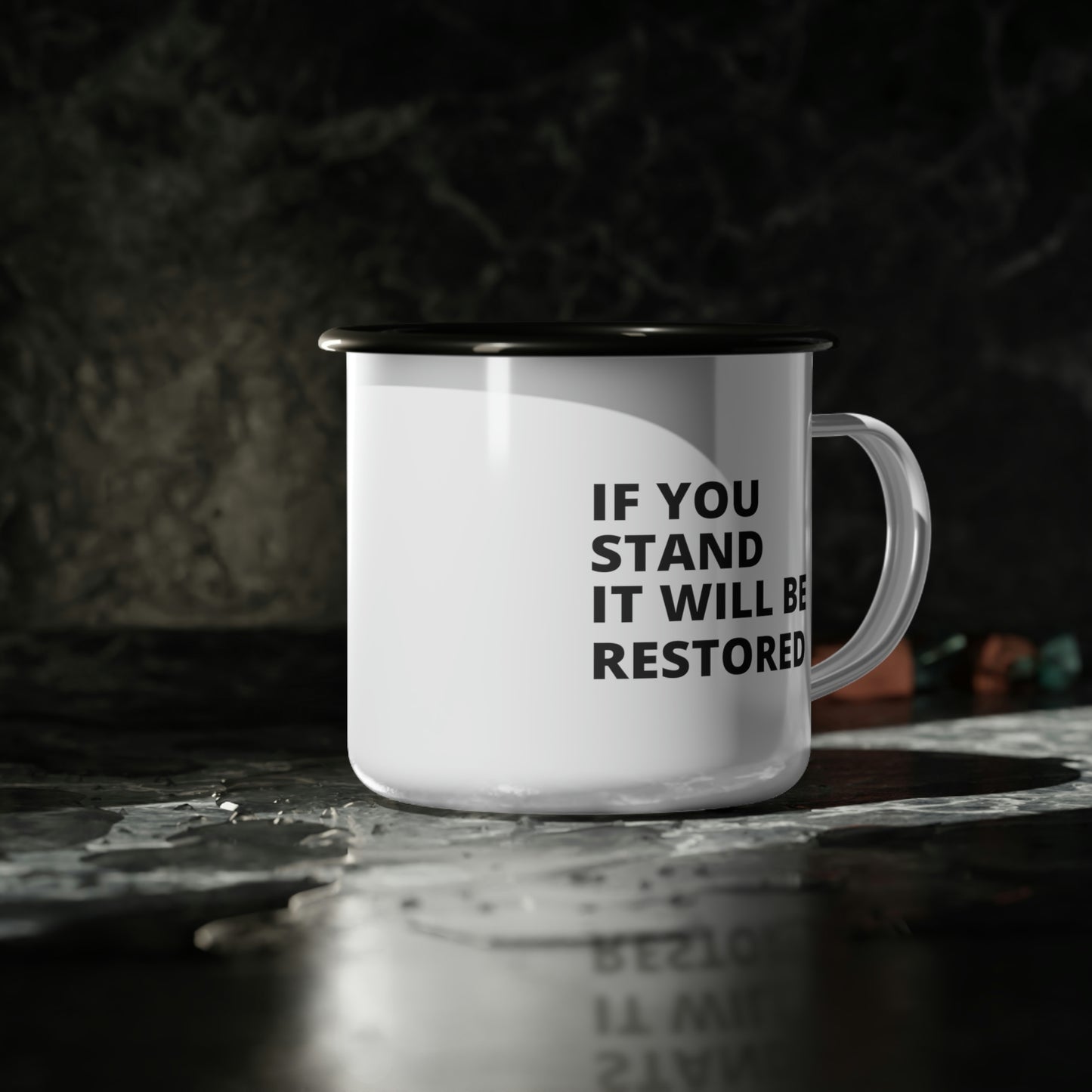 "If You Stand" - Small Camp Mug