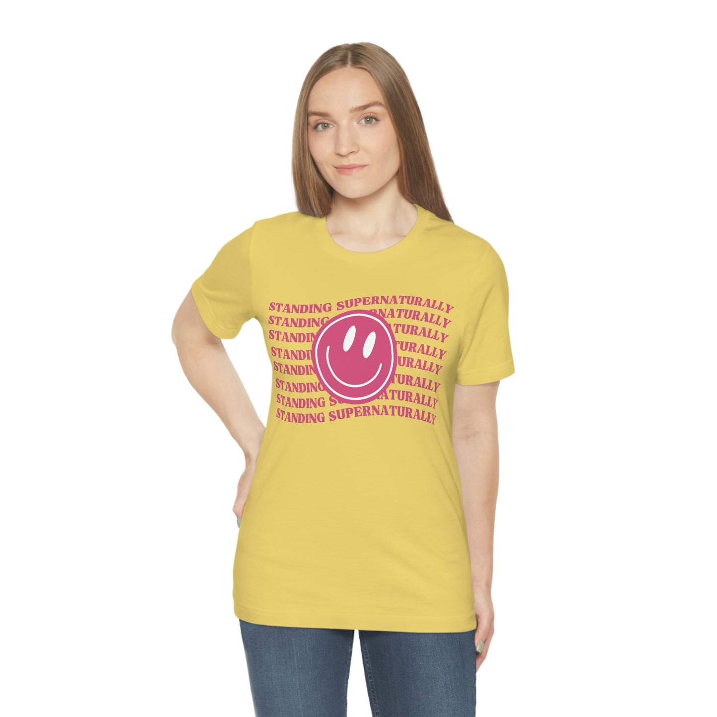 "Smiley" T-Shirt (White, Black, & Yellow Available)