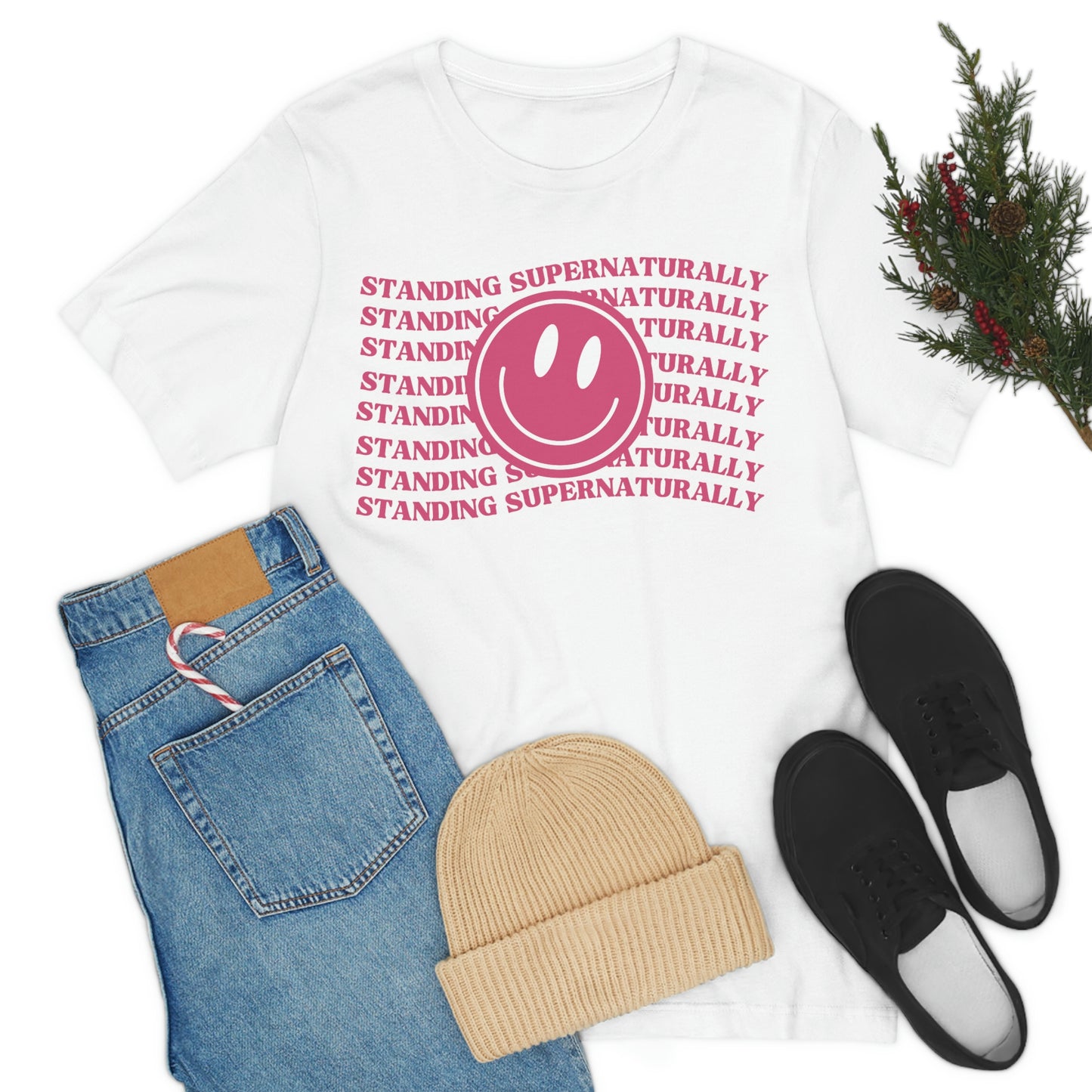 "Smiley" T-Shirt (White, Black, & Yellow Available)