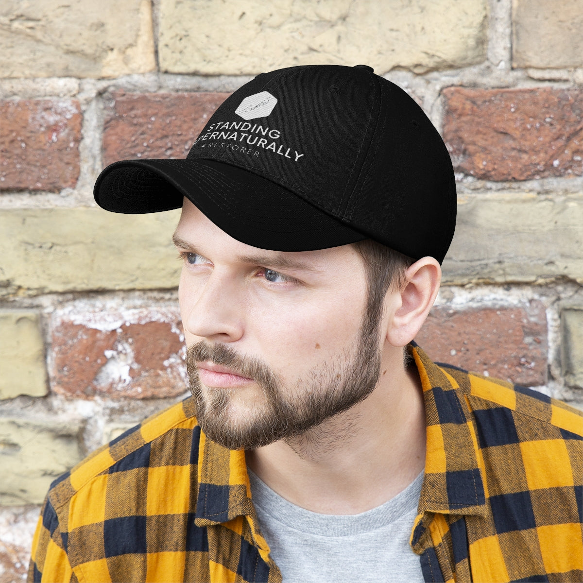 Standing Supernaturally Hat - Black