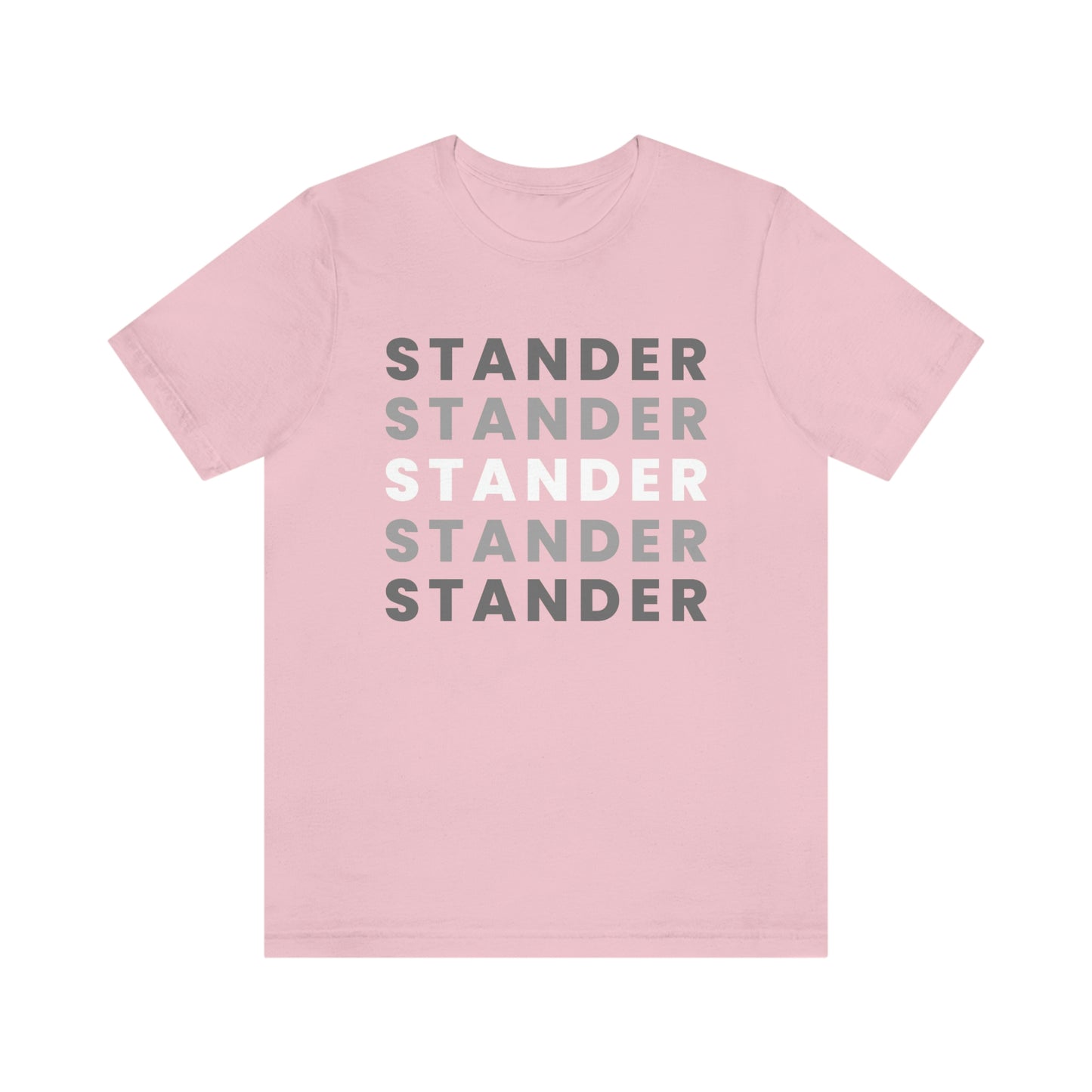 "Stander" T-Shirt (Ash, Black, Soft Cream, Asphalt, Pink & Heather Red Available)