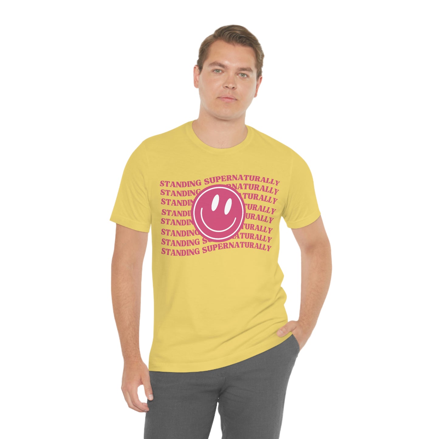 "Smiley" T-Shirt (White, Black, & Yellow Available)