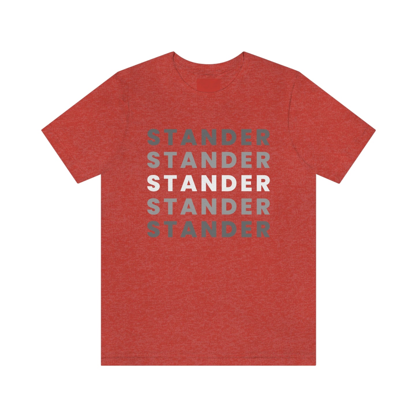 "Stander" T-Shirt (Ash, Black, Soft Cream, Asphalt, Pink & Heather Red Available)
