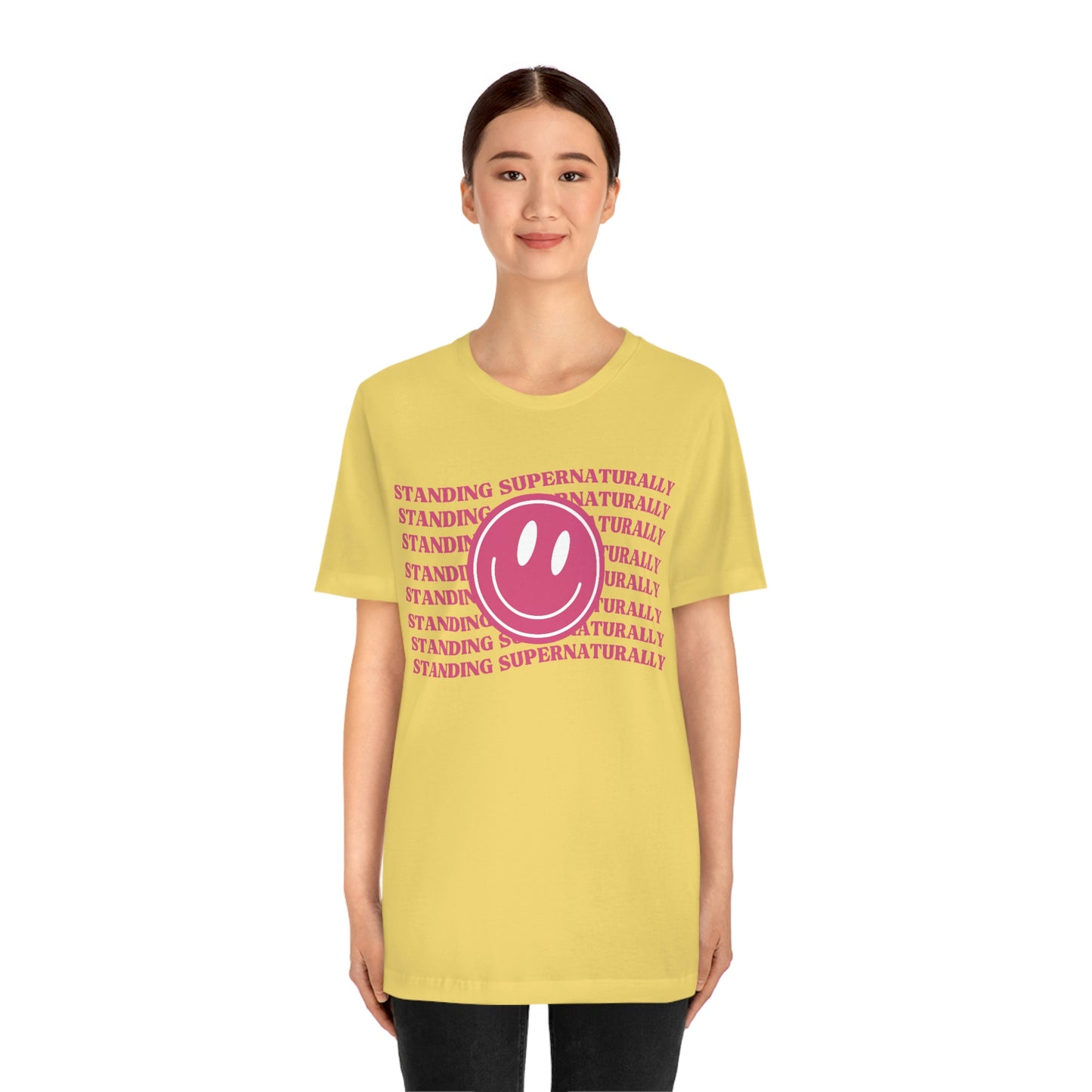 "Smiley" T-Shirt (White, Black, & Yellow Available)