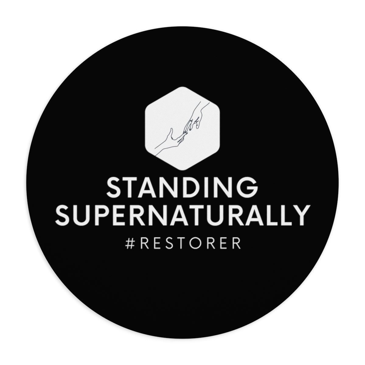 "Standing Supernaturally" Mouse Pad