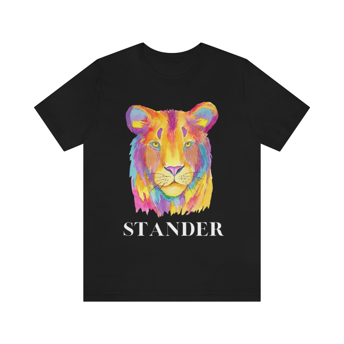 "Lion Stander" T-Shirt (Yellow, Black, & Pink Available)