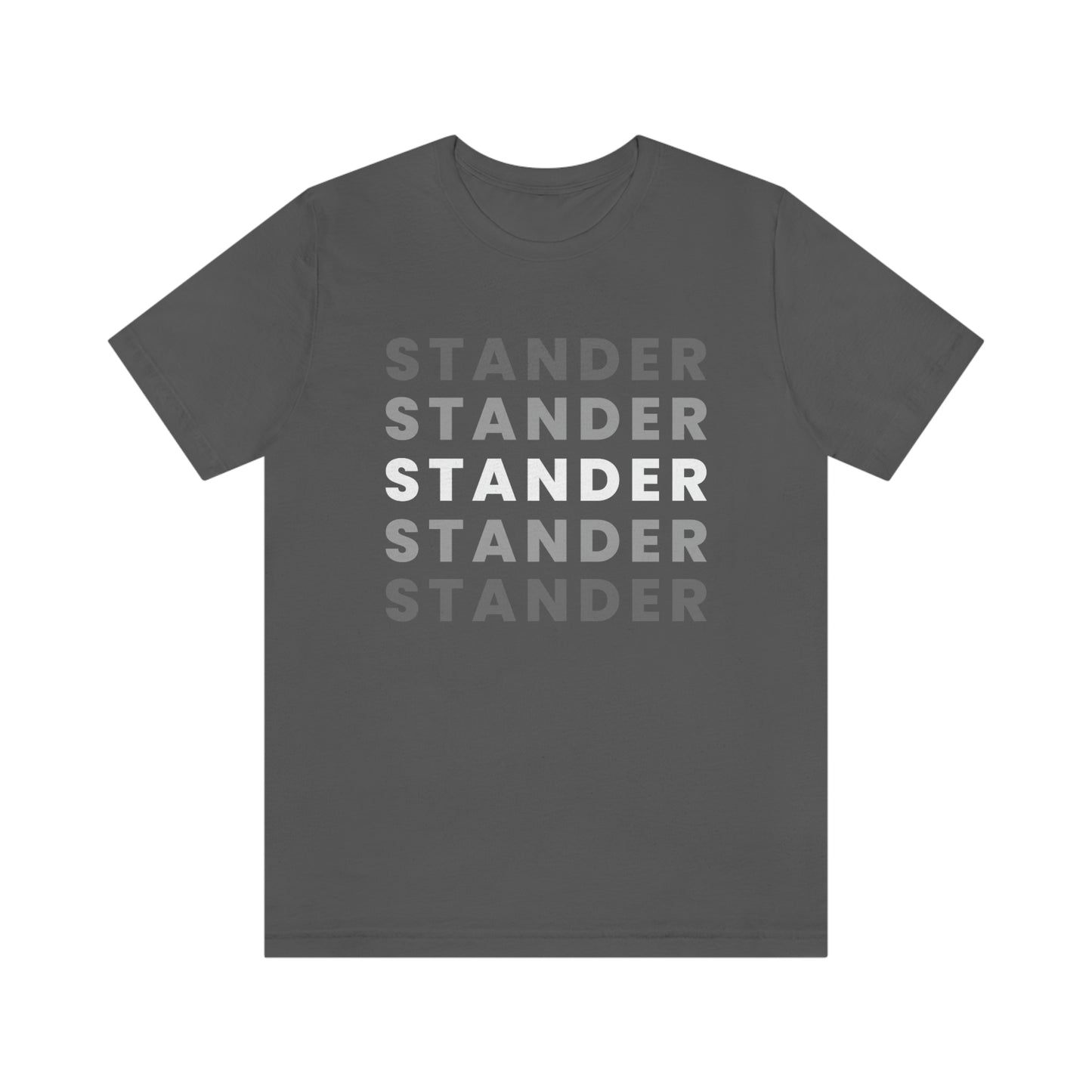 "Stander" T-Shirt (Ash, Black, Soft Cream, Asphalt, Pink & Heather Red Available)
