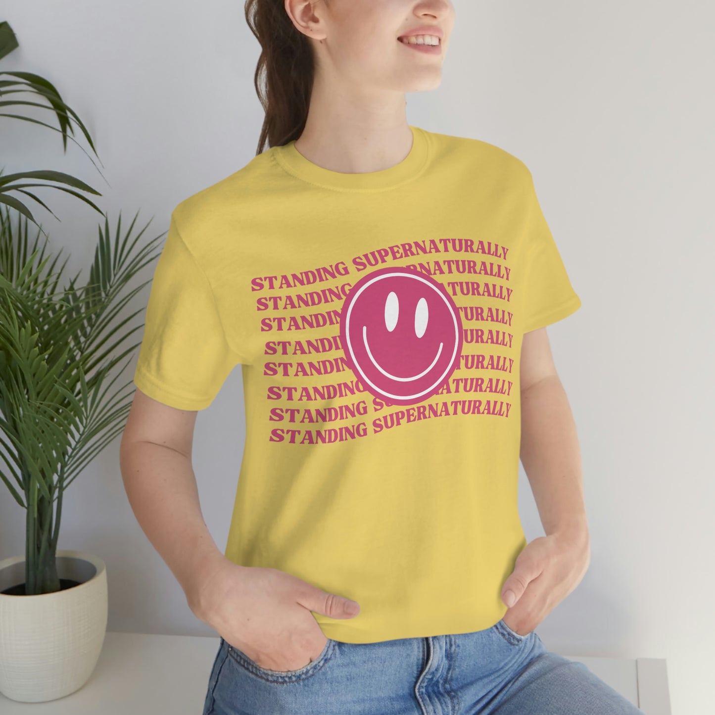 "Smiley" T-Shirt (White, Black, & Yellow Available)