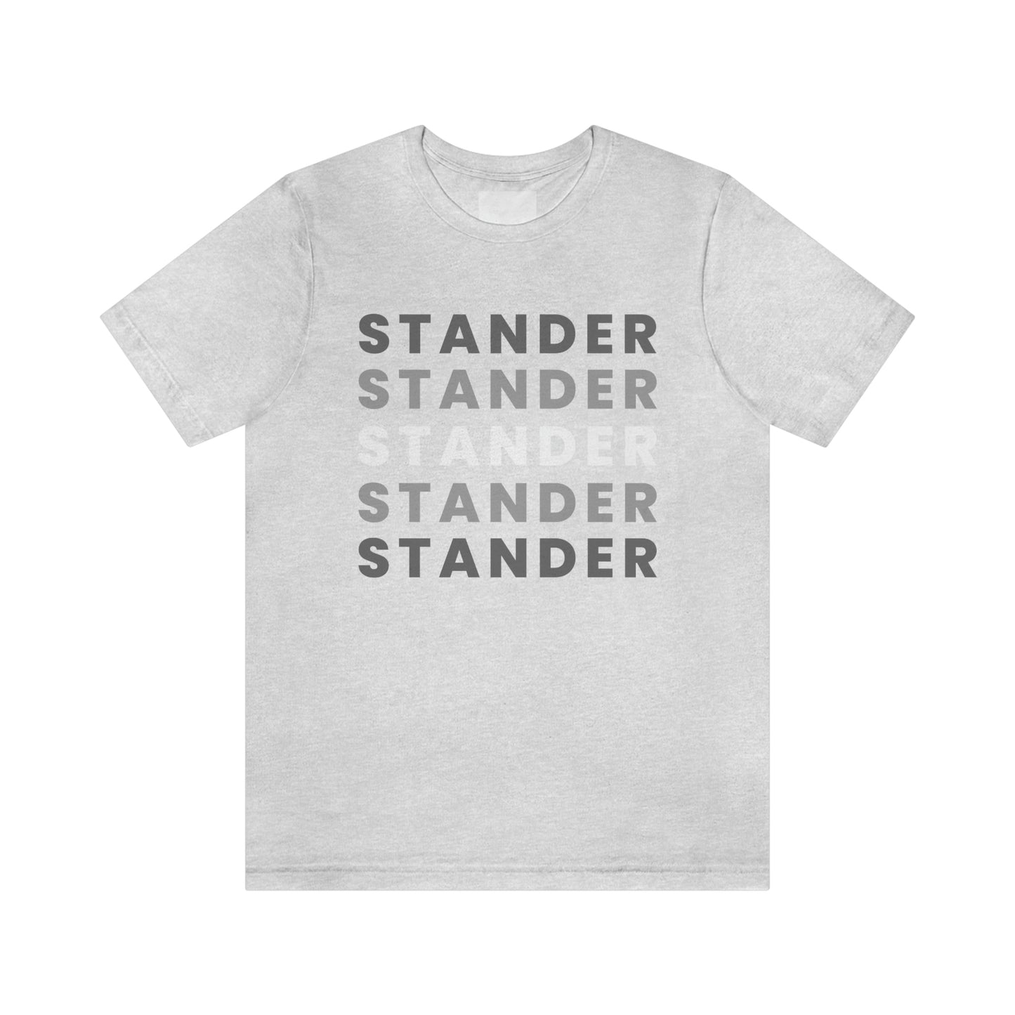 "Stander" T-Shirt (Ash, Black, Soft Cream, Asphalt, Pink & Heather Red Available)