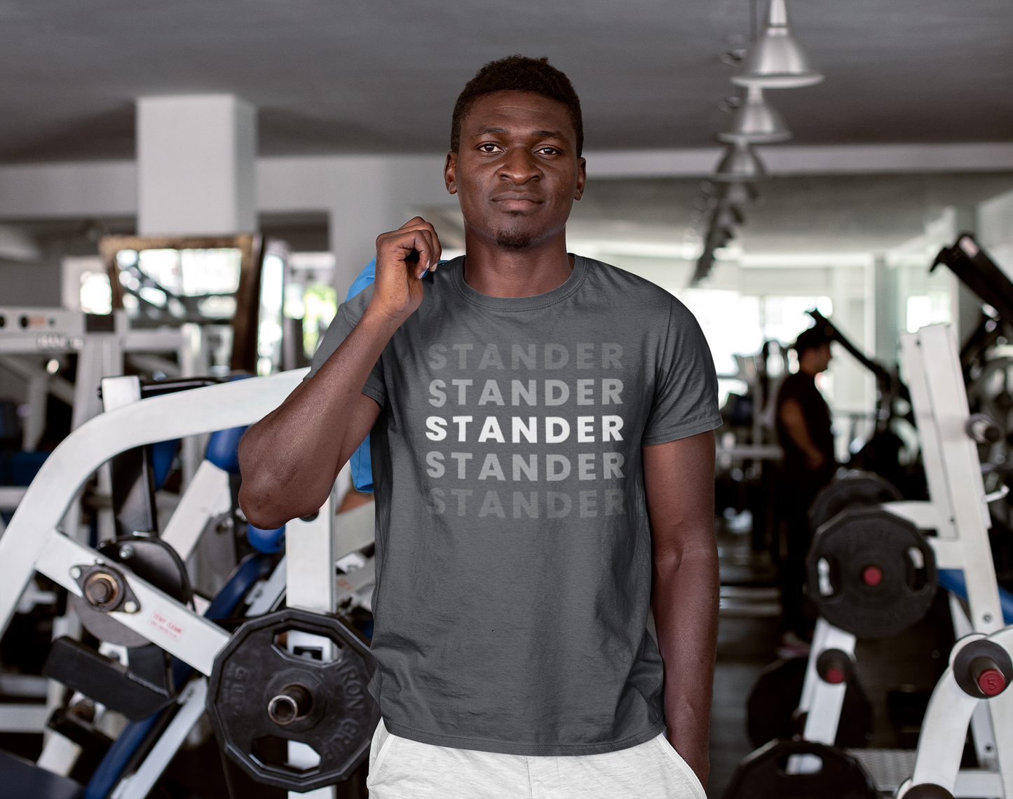 "Stander" T-Shirt (Ash, Black, Soft Cream, Asphalt, Pink & Heather Red Available)