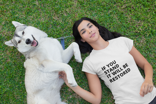 "If You Stand" T-Shirt (White)