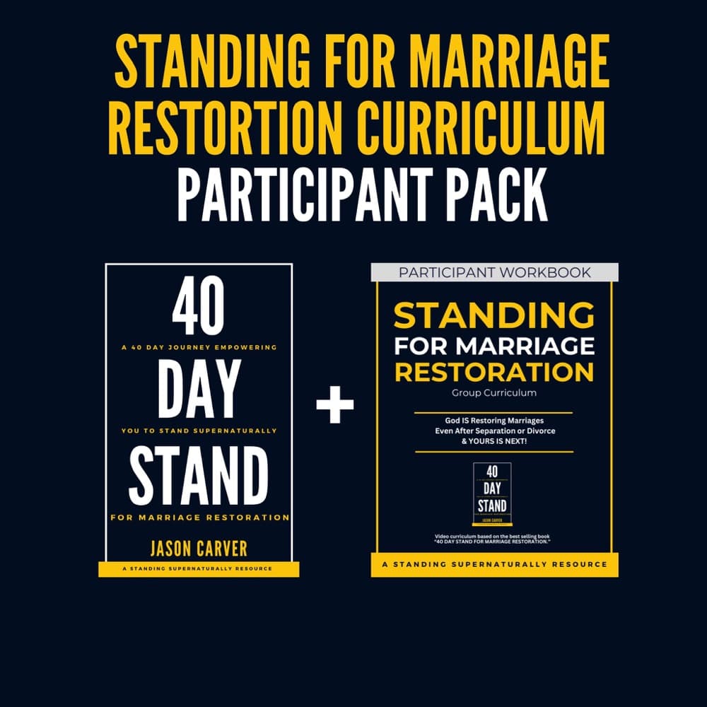 Standing For Marriage Participant Package - Both Books