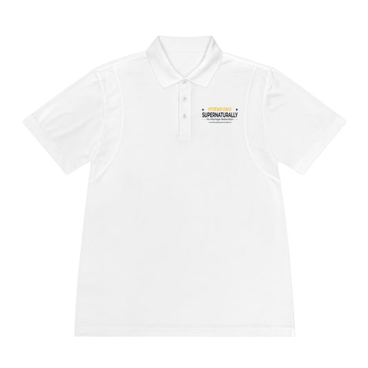 Standing Supernaturally Polo Shirt - White