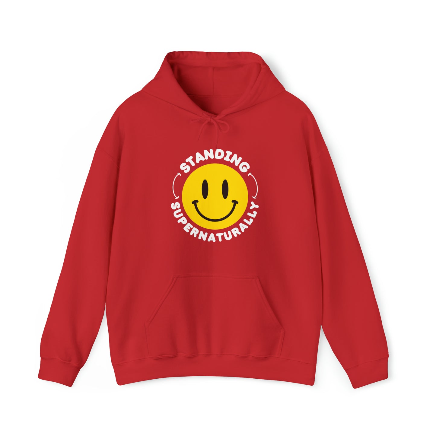 "Smile" - Hoodie (Light Blue, Black & Red Available)