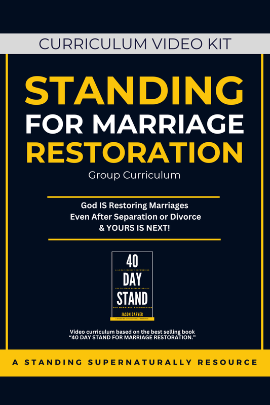 Standing For Marriage Restoration - Church Video Curriculum Kit