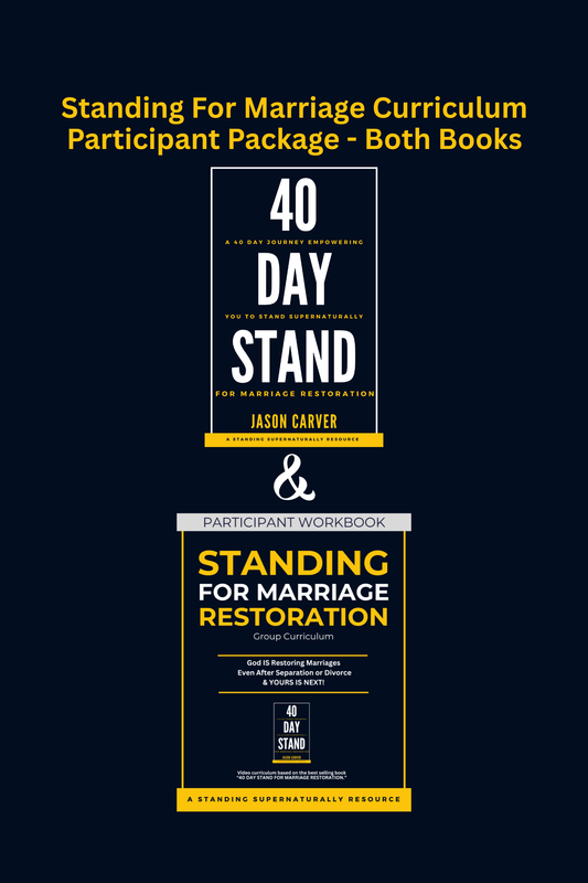 Standing For Marriage Participant Package - Both Books