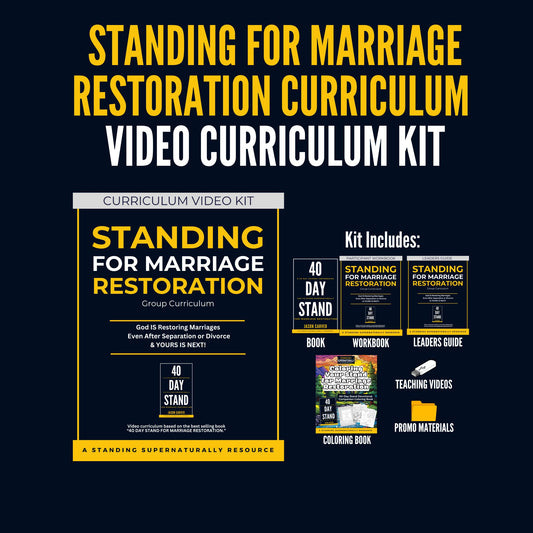 Standing For Marriage Restoration - Church Video Curriculum Kit