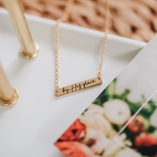 "By His Grace" Necklace
