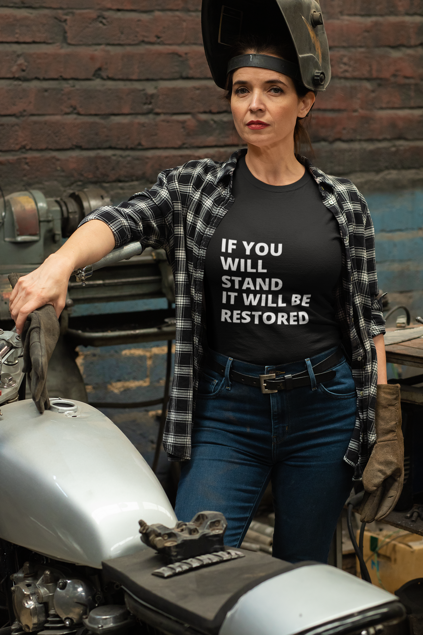 "If You Stand" T-Shirt (Black & Red Available)