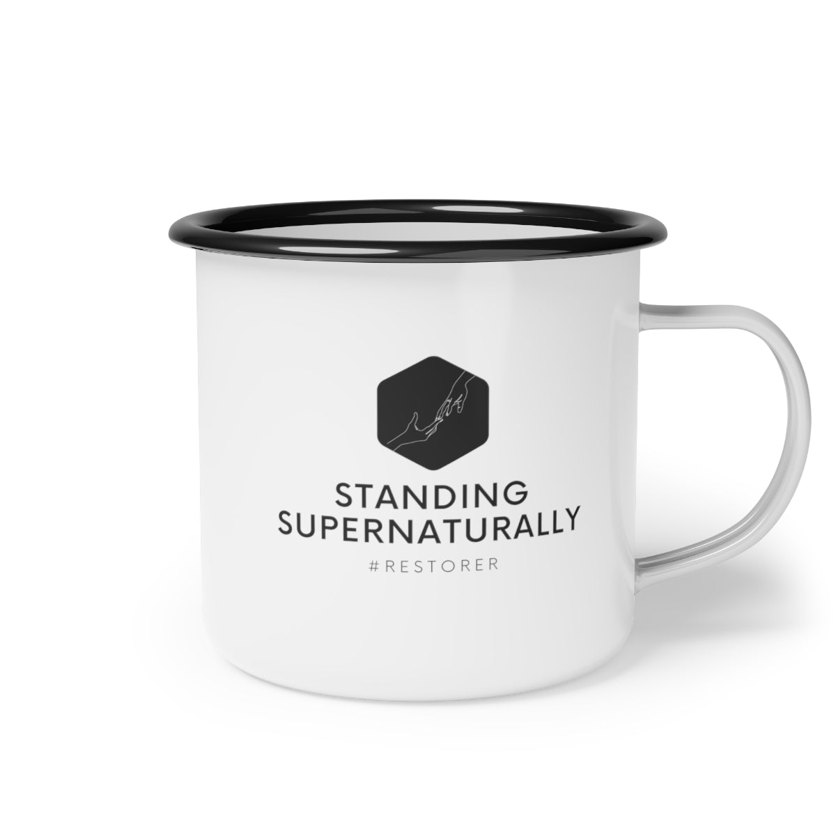 "Standing Supernaturally" - Small Camp Mug