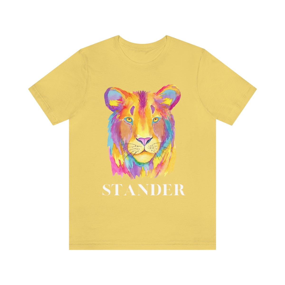 "Lion Stander" T-Shirt (Yellow, Black, & Pink Available)