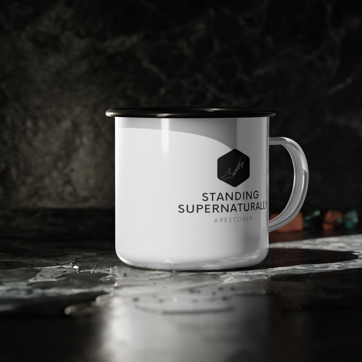 "Standing Supernaturally" - Small Camp Mug