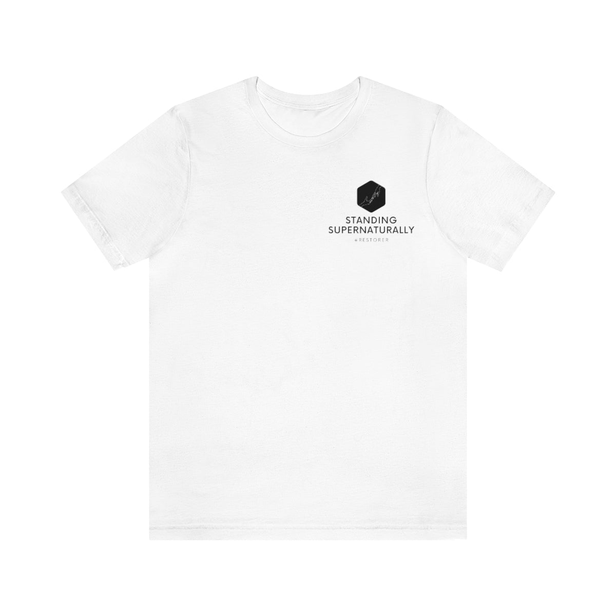 "Standing Supernaturally" T-Shirt (White)
